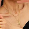 Stainless Steel Double Layers Clavicle Chain Fashion Ladies Choker Jewelry  Summer