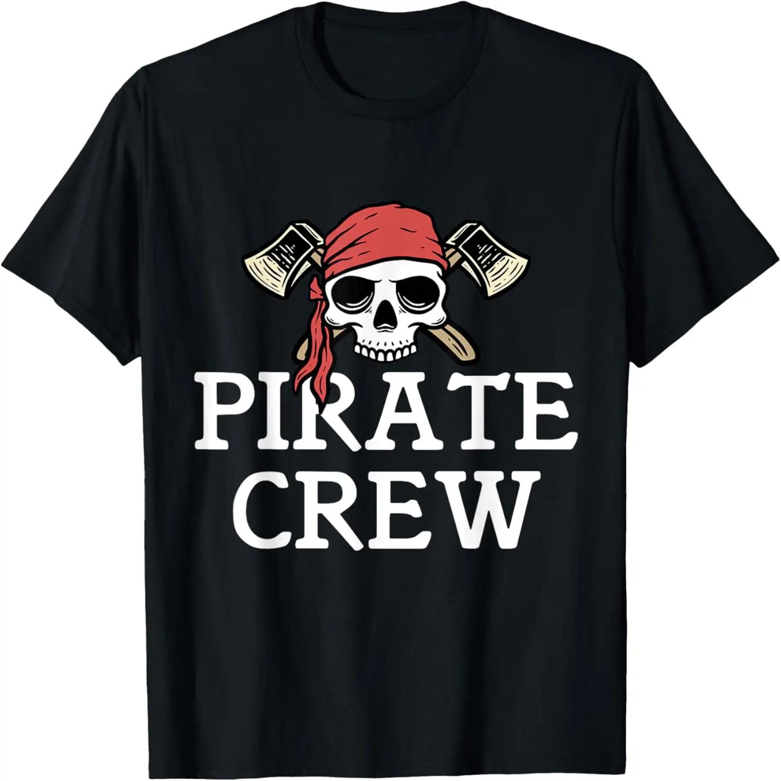

Pirate Squad Graphic Design Pirate Crew T-Shirt XXXXXL різнокольоровий