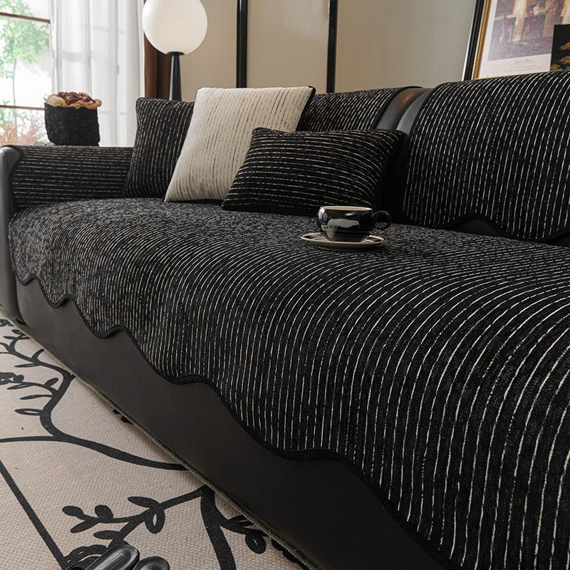 One-Piece Straight Non-Slip Seat Cushion  New Special-Shaped Sofa Cushion Universal In All Seasons, High-End Sofa Cover