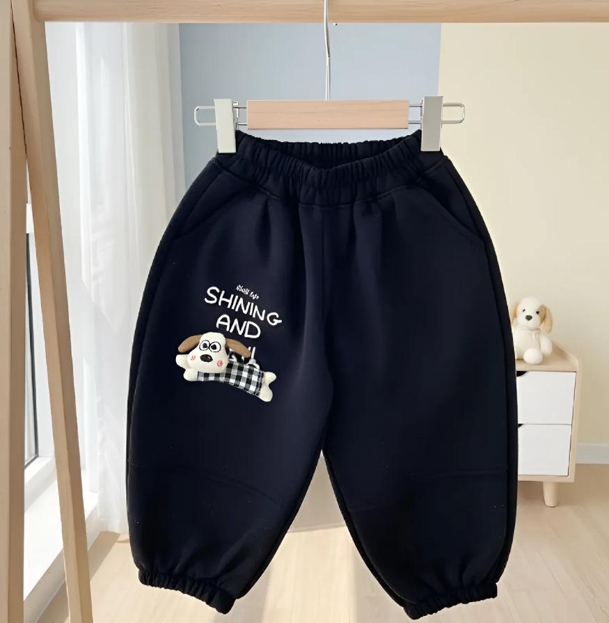 Nouveau pantalon de jogging ample unisexe pour enfants 2025: Pantalons de mode décontractés pour garçons Printemps/Automne