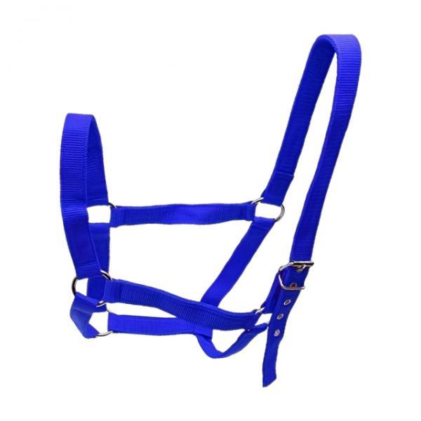 Horse Halter,Chin and Throat Snap Halter,Easy to wear,wear Resistant Horse Rope Training Halter for Contest