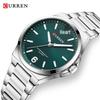 CURREN 8493 Men's Waterproof Stainless Steel Casual Quartz Business Wristwatch