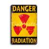 STRAHLUNG FALLOUT SHELTER Metall Zinn Zeichen Vintage Wohnkultur Eier Retro Metall Poster BARBER SHOP Mann Höhle Wand Hängende Dekoration