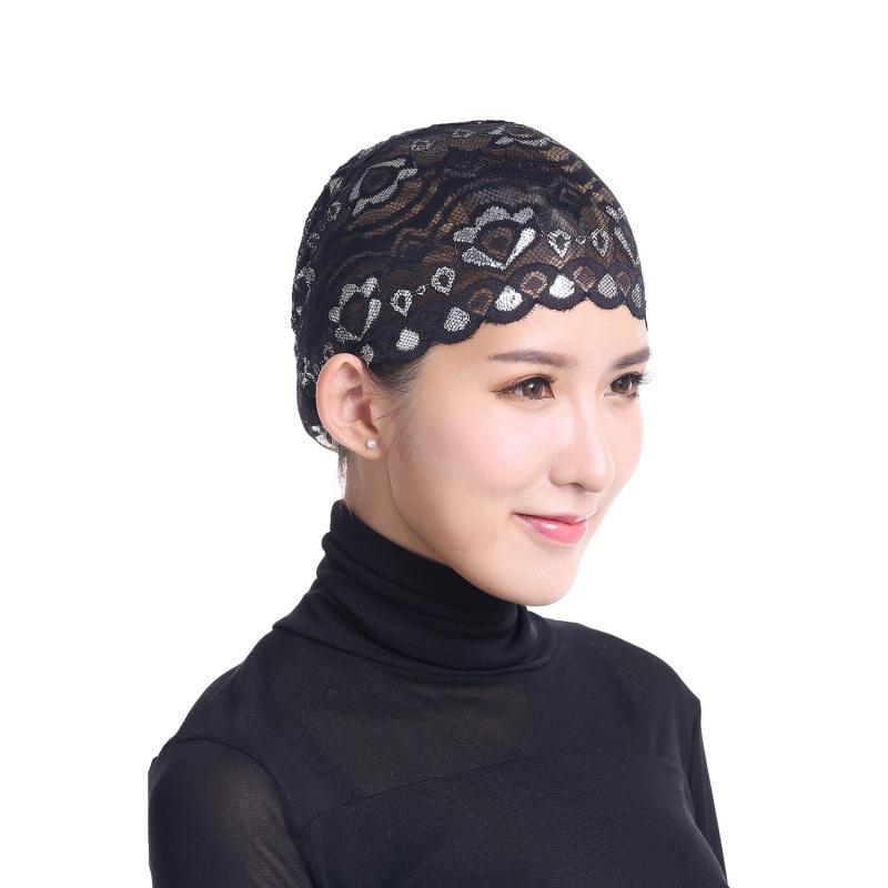 Muslim Hijab Lace Underscarf Cap Women 