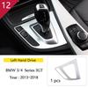 For BMW 3 4 Series 3GT F30 F32 F34 Car Styling Interior Gearshift AC CD Button Panel Door Armrest Decoration Cover Trim Sticker MQHWD1