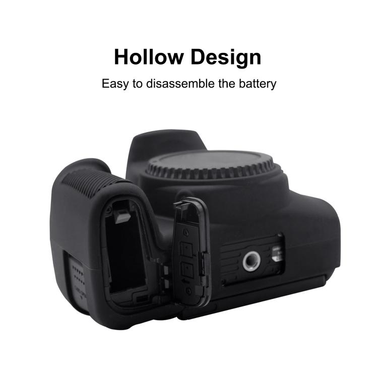 PULUZ Soft Silicone Protective Case for Canon EOS 850D