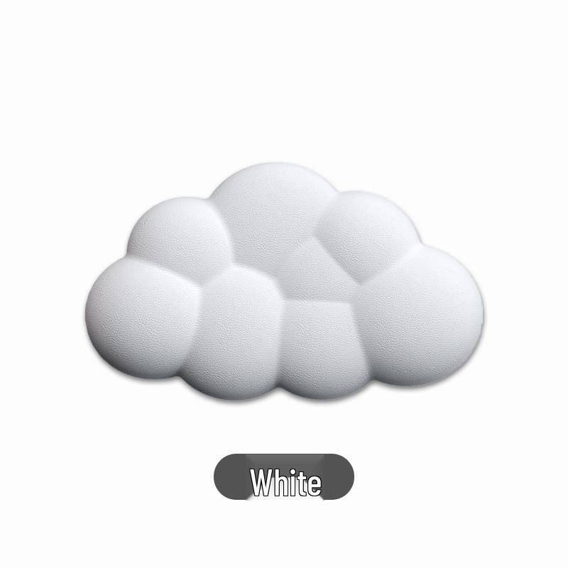 Cross-Border Cloud Memory Foam Keyboard Wrist Rest - Large Non-Slip Desktop Support