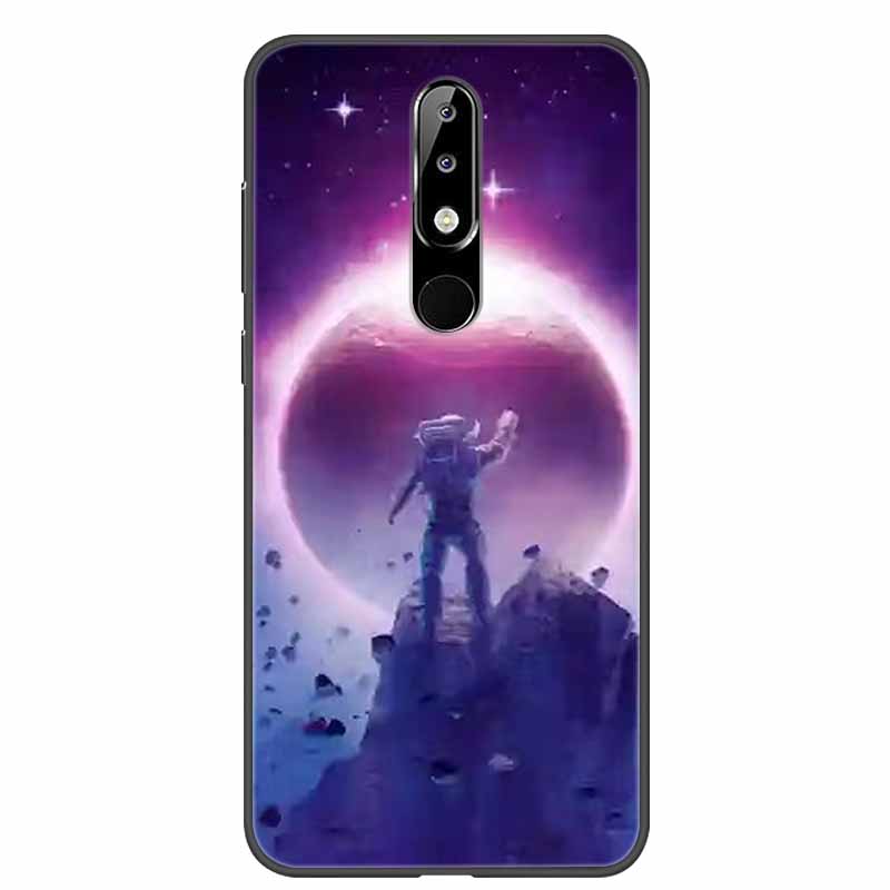 Per Nokia 6.1 Plus Custodia Adorabile Morbido Silicone Cartone Animato Gatto TPU Custodie per Telefono per Nokia X6 Copertura 6.1Plus Carina Coque per NokiaX6 Guscio