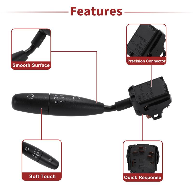 X Autohaux No.96215553 Turn Signal Switch for Peugeot 206 207 307 406 407 807 1007