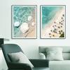 Green Beach Scenery Seascape Landscape Aesthetic Canvas Painting Posters and Prints Wall Art Picture For Living Room Decoration