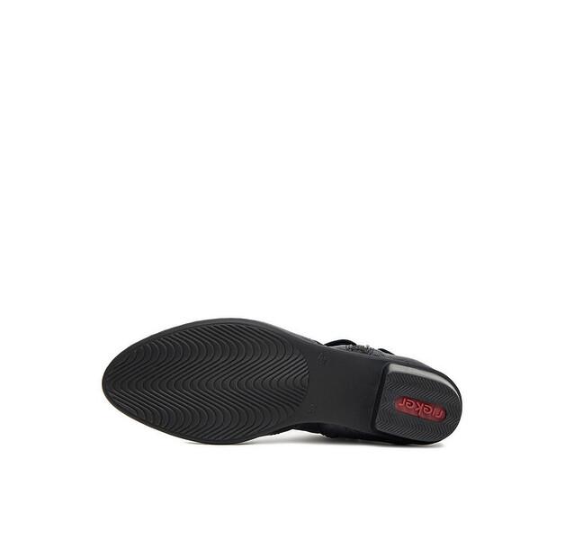 Rieker Y07A8-01 Black Ankle Boots