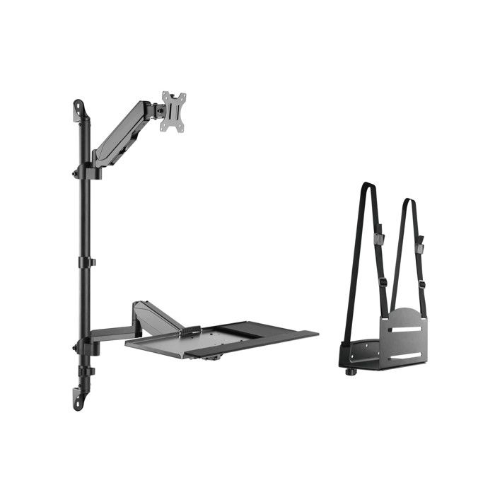 Equip 650170 Supporto a Parete per Monitor 17-32" VESA 100x100 8kg Regolabile