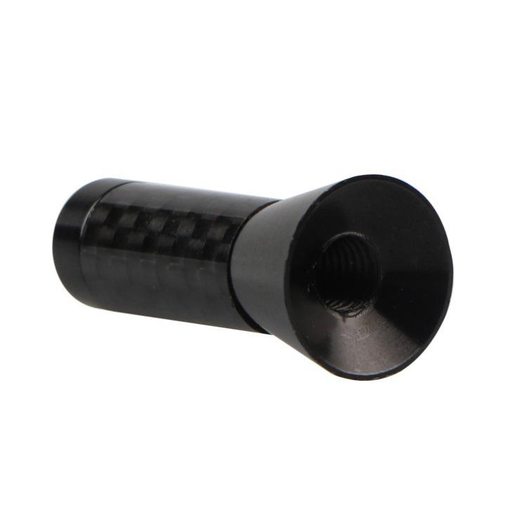 Carbon Fiber Car Radio Antenna - 3.5CM Metal Decorative Short Antenna