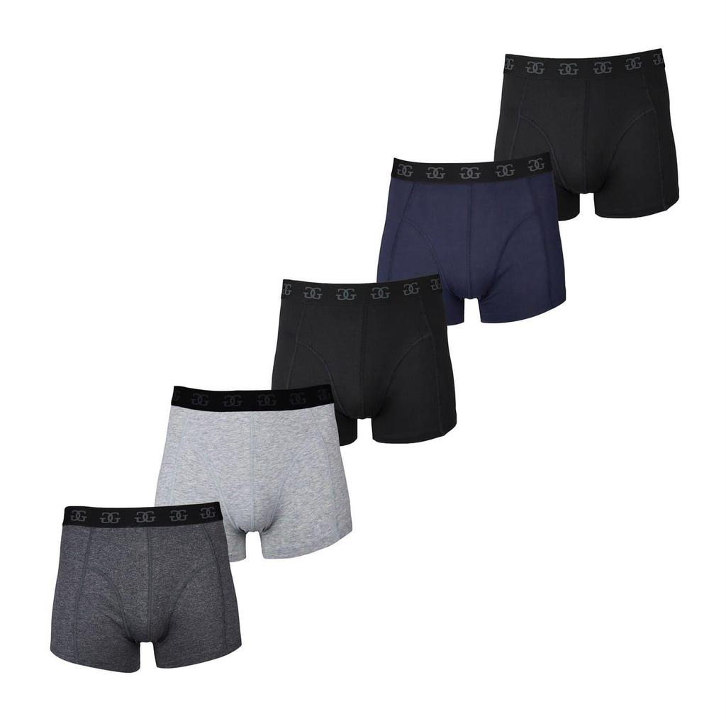 Giorgio Mens Cotton Blend Boxer Shorts (Pack of 5)