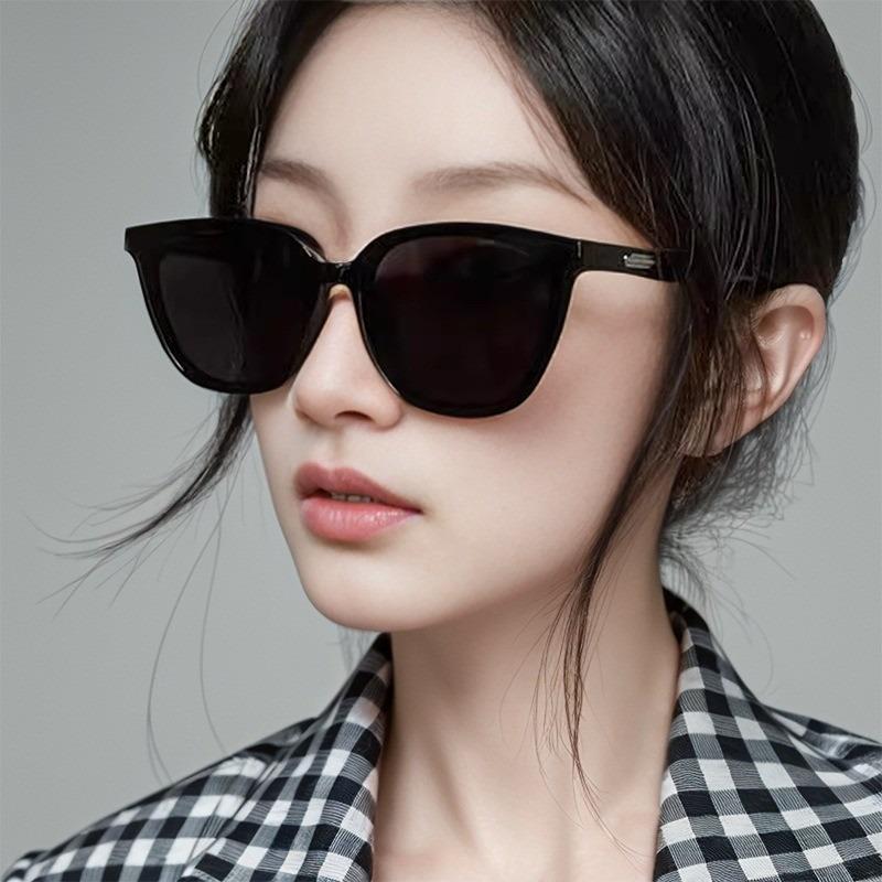 2PCS Korean Sunglasses Fashion Polarized Anti Ultraviolet Sun Glasses for Men Women Eyewear