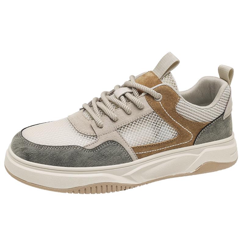Men'S High Quality Breathable Casual Casual Shoes Summer New Soft-Sole Lightweight Comfortable Outdoor Walking Sports Board Shoe
