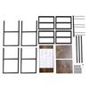 Wall Mounted Wine Rack  Wine Storage Display Rack for Home Bar Dining Room Kitchen