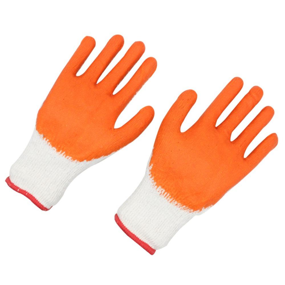 

12pairs Wear-Resistant Labor Insurance Gloves Breathable Work Gloves Building Construction 12 pairs