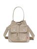 [Essential] Women's Cotton Bucket Bag_Beige_OWA24B08E2