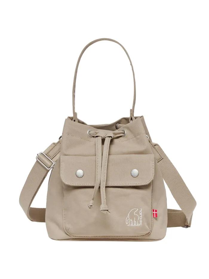 [Essential] Women's Cotton Bucket Bag_Beige_OWA24B08E2