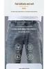 2026 Trendy Men's Lightweight Loose Fit Straight Jeans - Versatile, Elastic, Casual Long Pants