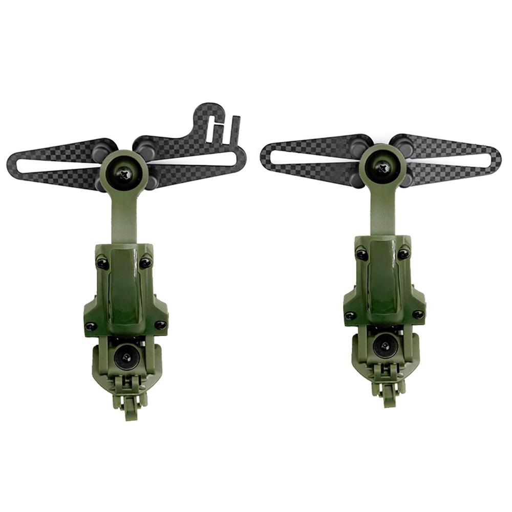 Tactical Helmet ARC Rail Adapter for Comtac II III Series Headsets Fit for OPS Core ARC and Team Wendy M-LOK Rail Helmet