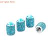 Y4UA General Twinkle Tire Valves Stem Caps Metal Tire Valves Stem Covers Dustproof Tire Caps Car Accessories for Car & Bikes