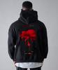 New Bloody Flower Oversized Hoodie [Black]