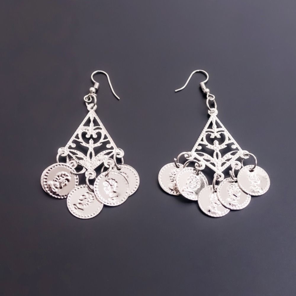 Bohemian Necklace Indian Earrings Professional Belly Dance Jewelry  Women