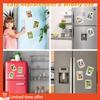 Fresh 12 Pcs Acrylic Refrigerator Magnet Picture Frame Picture Holder Clear Photo Display Film Photos,2.36 X 3.54 Inches Durable