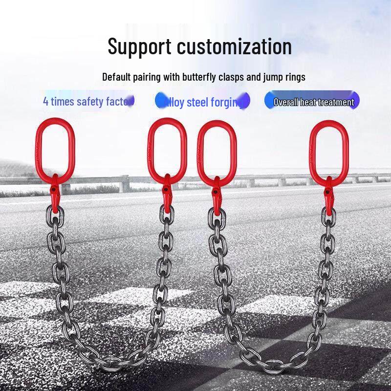 Jundingying 2-Ton Manganese Steel Lifting Chain Sling