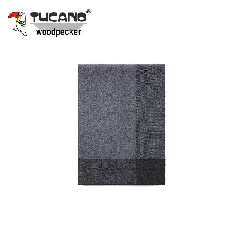 Tucano Men's 100% Pure Cashmere Plaid Scarf