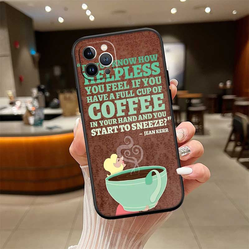 NH16 Coffee Time New High-End Shell Phone Case for OPPO A3 Pro A72 A74 A76 A77 A77S A78 A79 A94 A95 A18 A40M A58