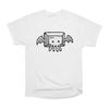 Chemises décontractées pour hommes à manches courtes CTRLHULHU T-shirts blancs T-shirts surdimensionnés