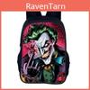 Joker Small Backpack For Men Women Casual Nylon School Bag With Adjustable Straps