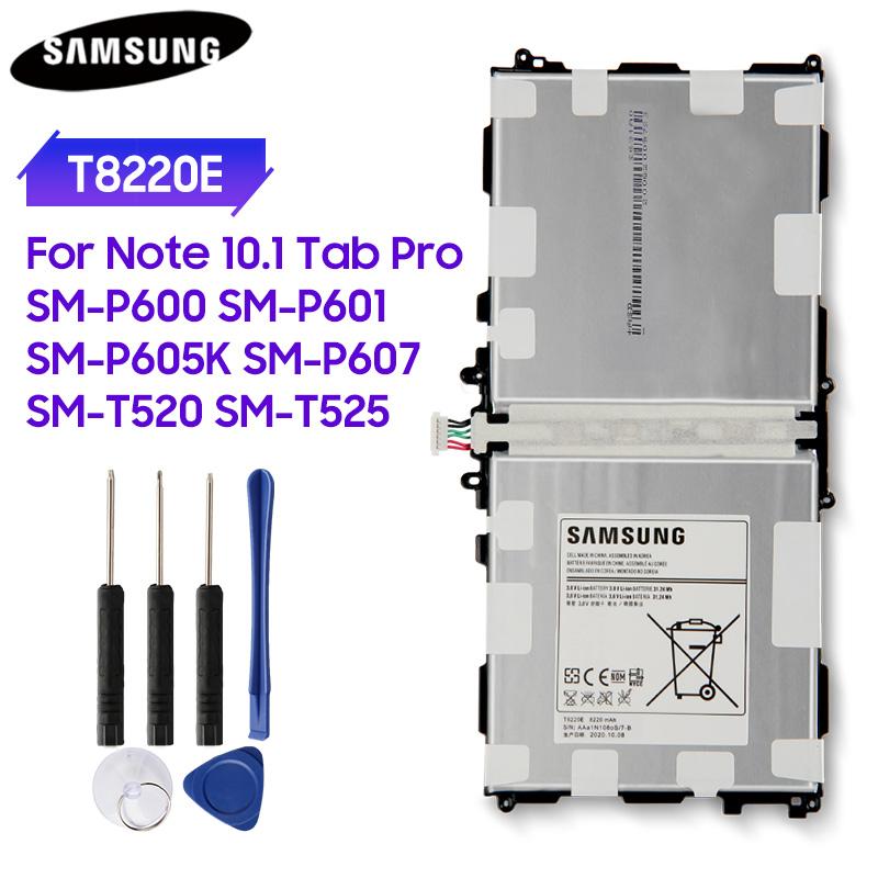 

Оригинальный сменный аккумулятор для Samsung GALAXY Note 10.1 Tab Pro P600 P601 P605K P607 T520 T525 T8220E T8220C T8220U T8220K 8220 мАч