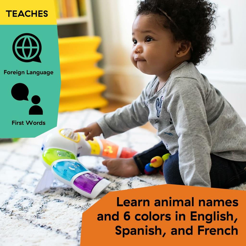 Activity Arch for Babies Baby Einstein Glow & Discover Light Bar Multicolour