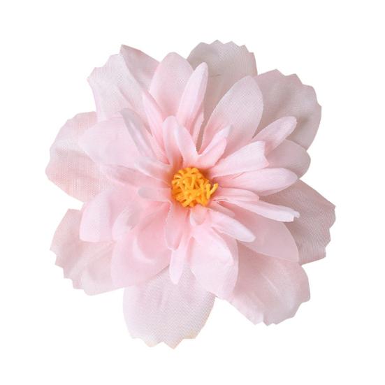 20 Pcs Fake Flowers Heads Artificial Faux Silk Flower Head Bulk for DIY Crafts Wedding Bridal Party Baby Shower Home Decoration