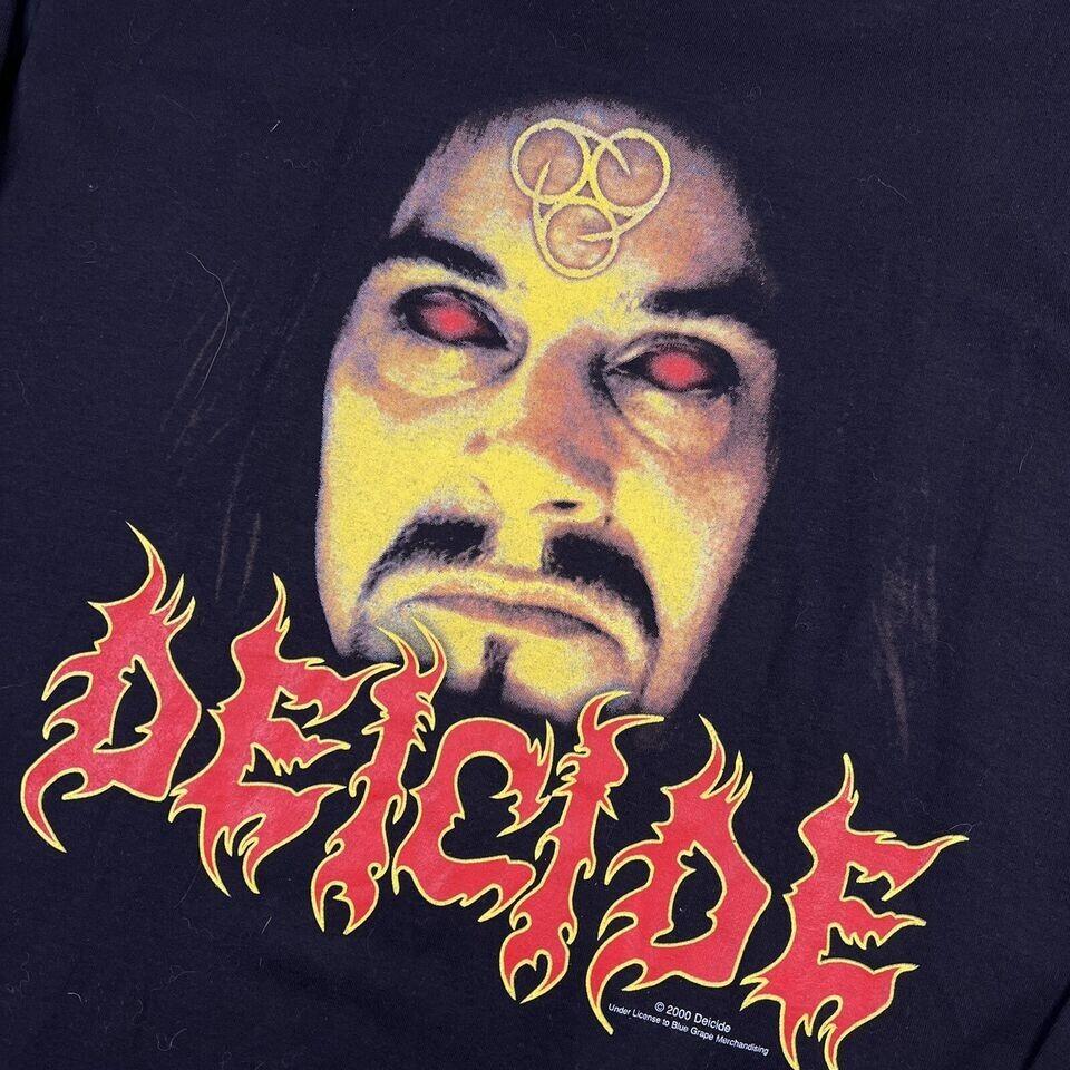 

2000 Deicide Classic Cotton Unisex Black Full Size S5XL TShirt CB299 Unisex T-Shirt S