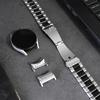 Quick Fit Stainless Steel Band for Samsung Galaxy Watch 7 6 4 5 Pro 40 44mm 45 42 46mm No Gap Strap for Watch6 Classic 43mm 47mm
