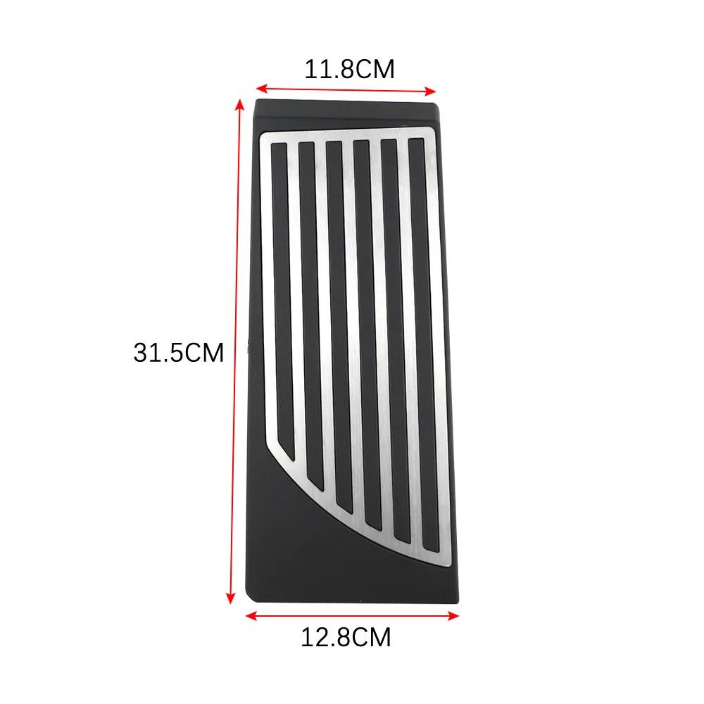 For Alfa Romeo Stelvio 2016 - 2025 SUV LHD AT Pedals Gas Accelerator Brake Pedal Cover Protector Interior Accessories