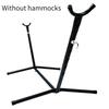 Outdoor Camping Hammock Frame Detachable Easy To Carry Reinforcement Stabilization Iron Floor Bracket Indoor Outdoor Furniture