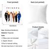 F-Friends TV Show Classic Cushion Cover Pattern Printed Pillowcase for Living Room Sofa Cushion Cover & Bedroom Decor