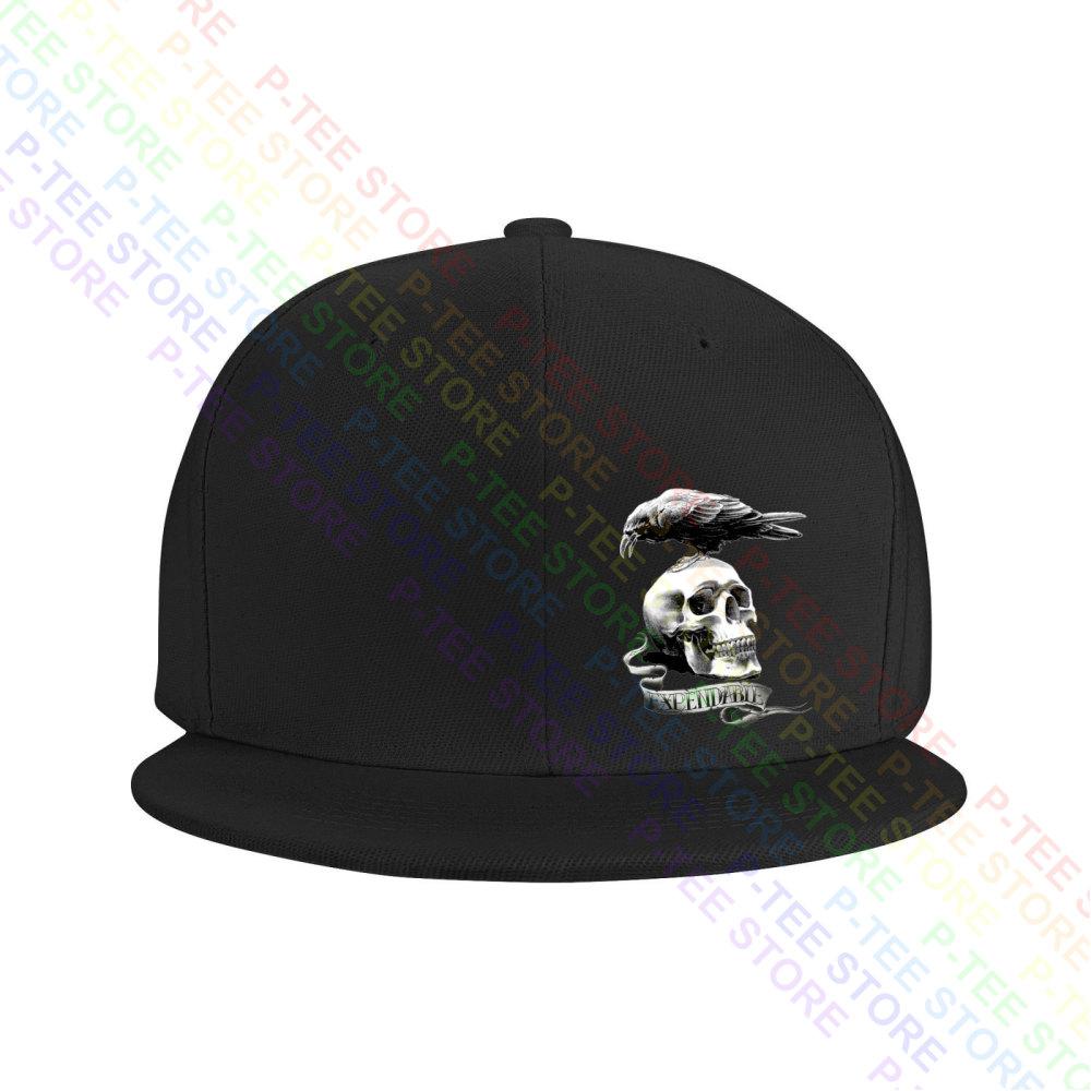 The Expendable Skull Crow Baseball Cap Snapback Caps Knitted Bucket Hat