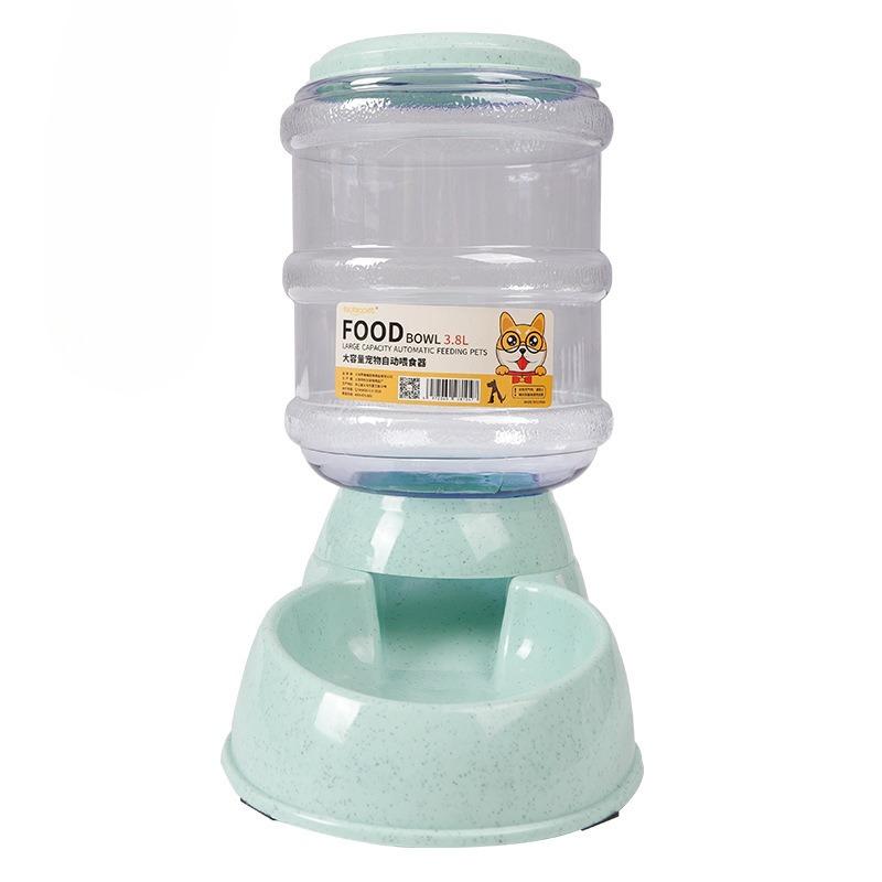 Pet Supplies - Pet Feeding Utensils - Cat Pet Bowl - Cat Food Basin - 3.8L Large-capacity Pet Automatic Feeder