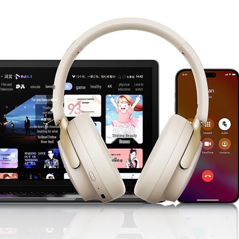 

Pincun NC60 Over-Ear Wireless Headphones