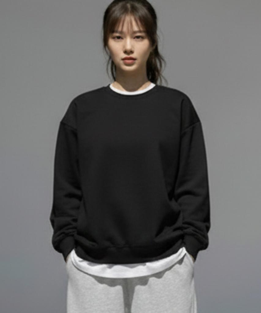 VANNWORKS Compose Sweatshirt (Mvls001) Black (Type A)