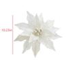 1 Stück 26cm Weihnachtsbaumdekoration Weihnachten Simulationsblume Reifblume DIY Partyatmosphäre Dekorationen