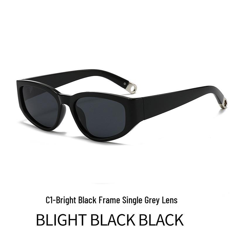 2026 Classic Small Square Frame Polarized Sunglasses - High-End European & American Street Style