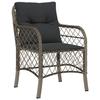 VidaXL Ensemble à Manger de Jardin avec Coussins 7 pcs, Table et Chaise de Terrasse, Meubles de Patio, Mobilier d'Extérieur, 3212060